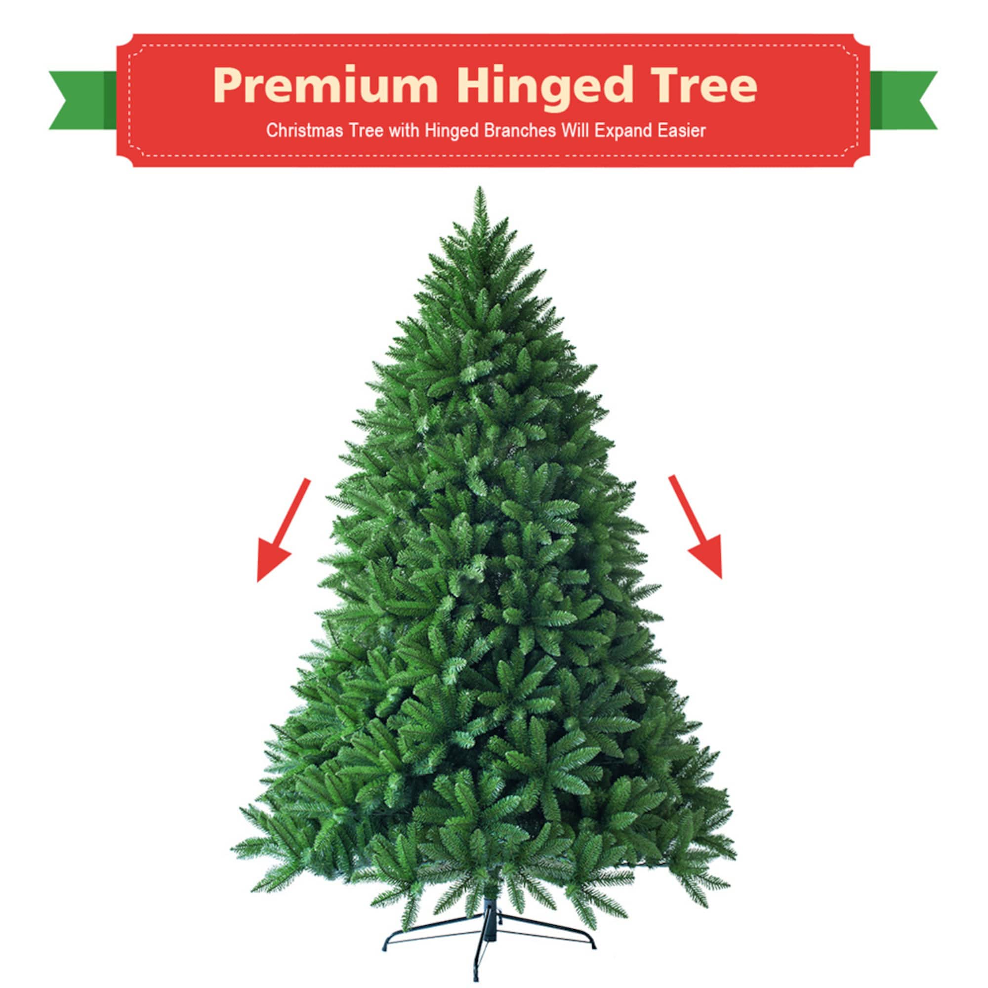 5ft. Unlit Green Pine Artificial Christmas Tree